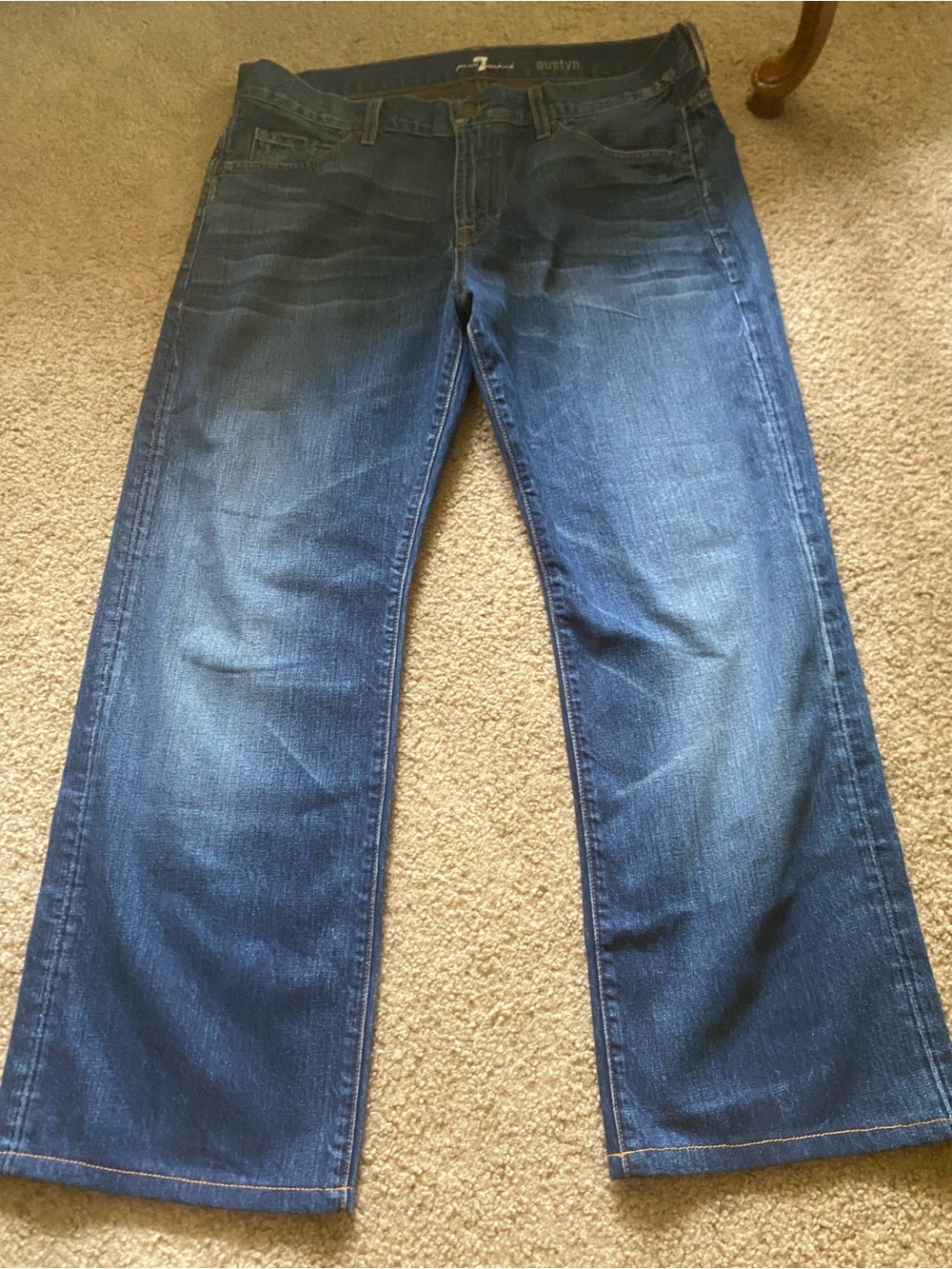 7 for all Mankind Austyn Jeans Relaxed Fit 34x28